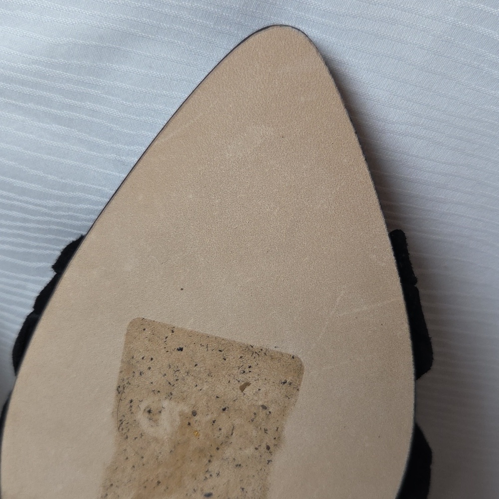 rag & bone Black Suede Women's Slip-On Shoes Sz 40 (Nw Ntg). - Picture 6 of 7